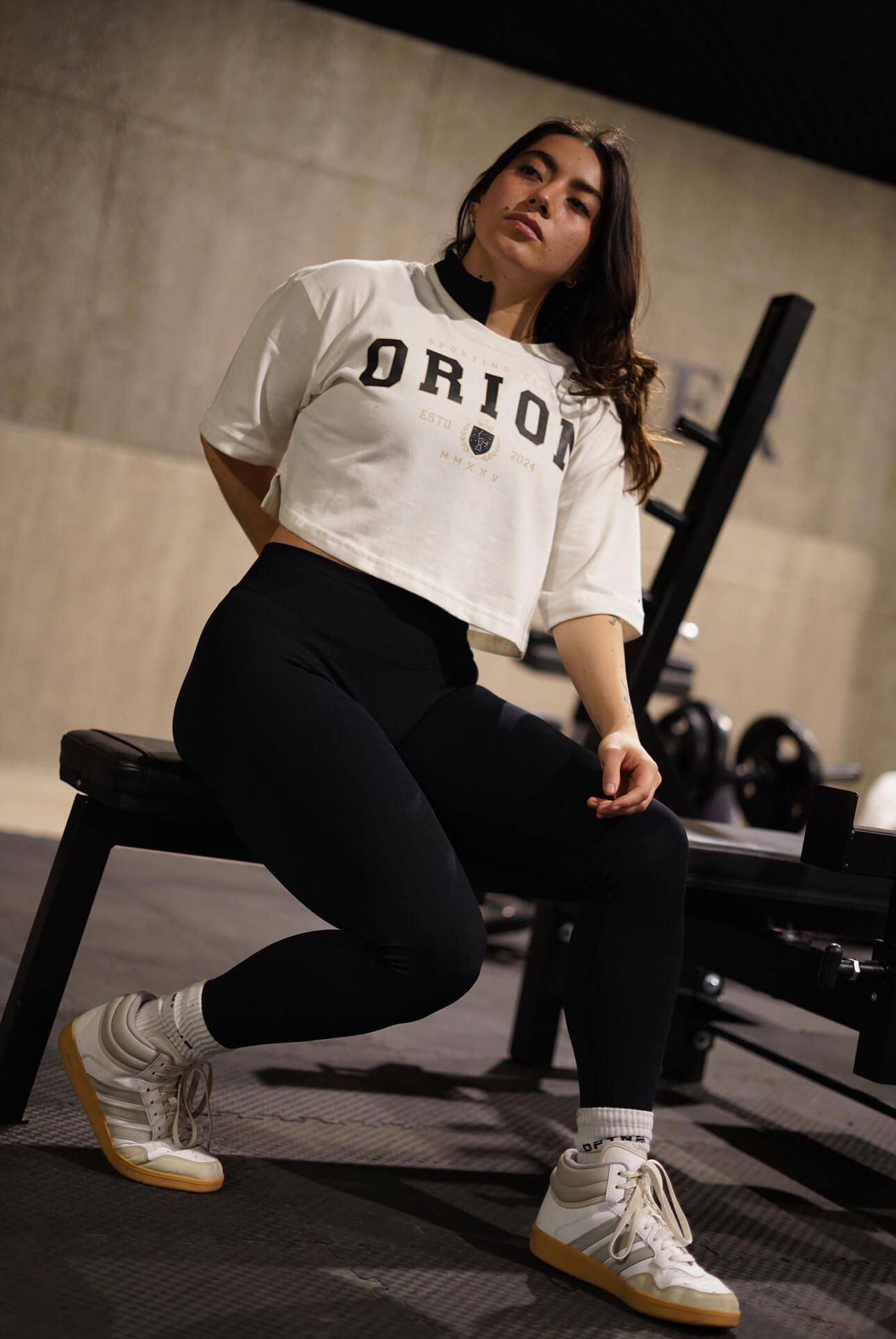 CROP White and Black